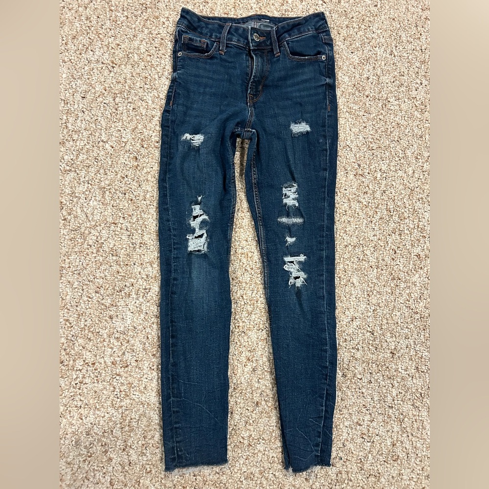 Old Navy rockstar super skinny high rise jeans